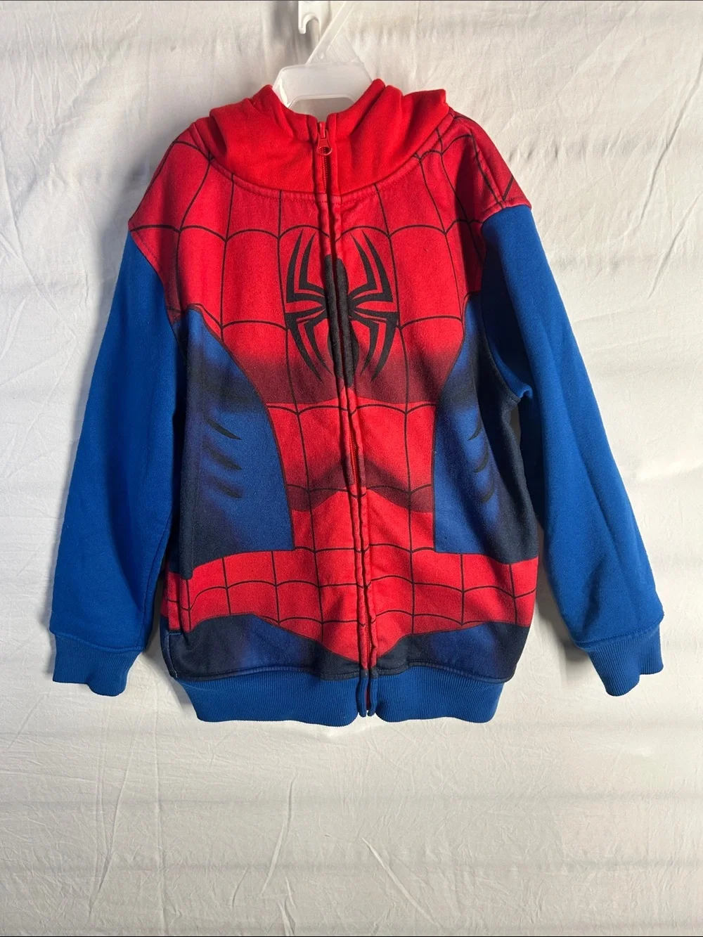 Spiderman Red Hooded Pullover